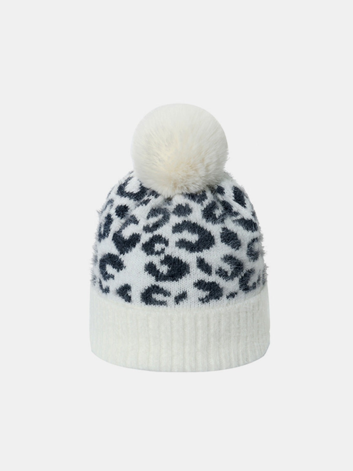 Leopard Hat with Pompom - Body By J'ne