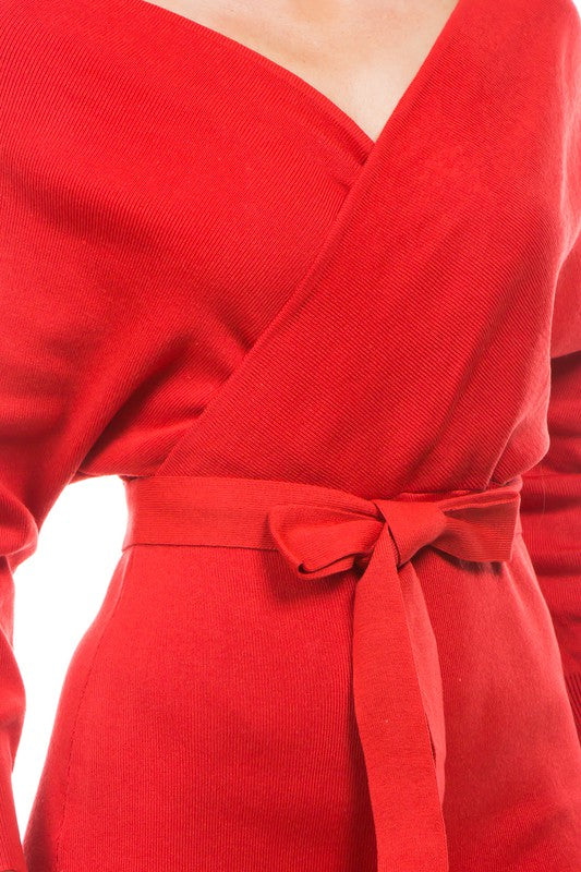 DATE NIGHT SWEATER DRESS - Body By J'ne