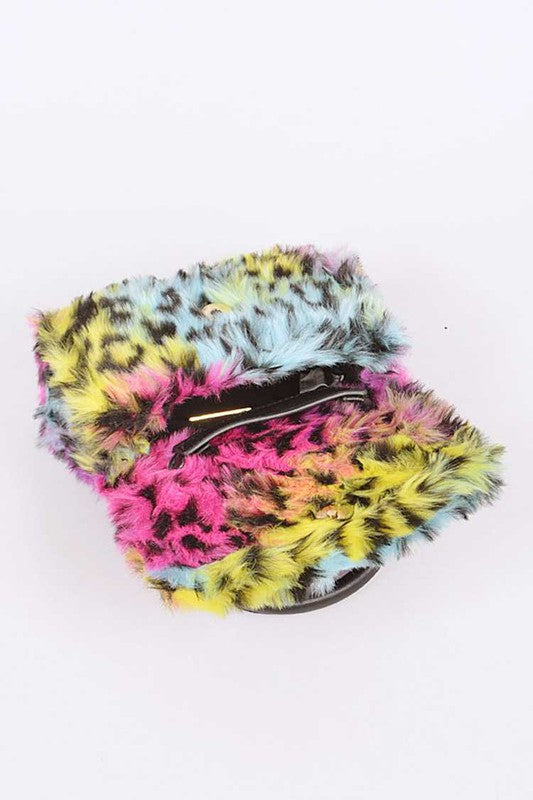 Mix Color Leopard Print Iconic Swing Bag - Body By J'ne