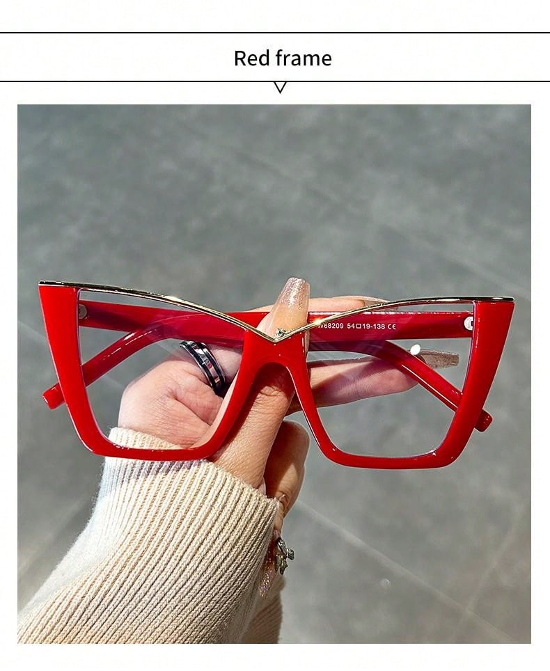 Cat Eye Shape Metal Frame - Body By J'ne