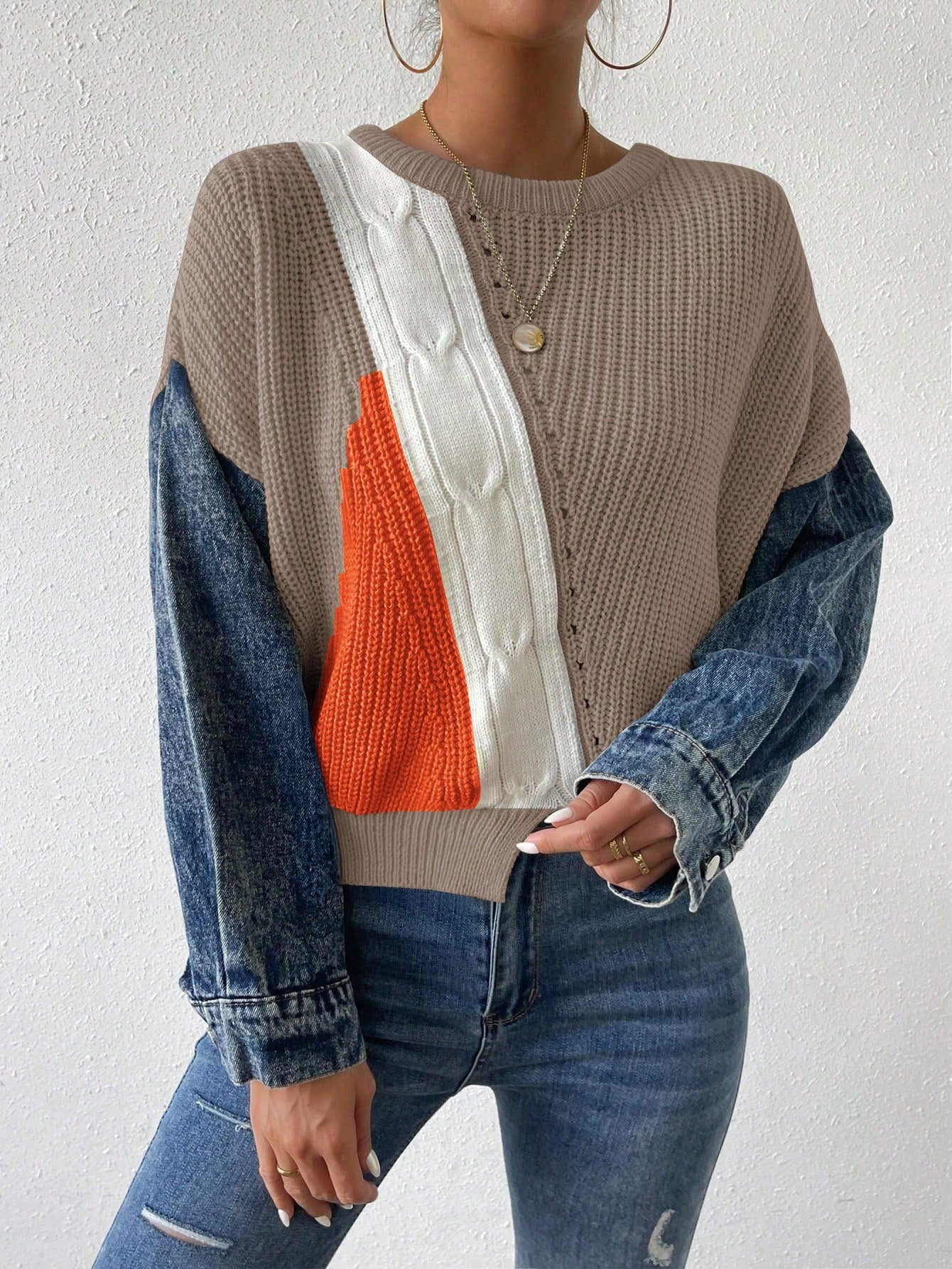 Chic Casual Knitted Sweater - Body By J'ne