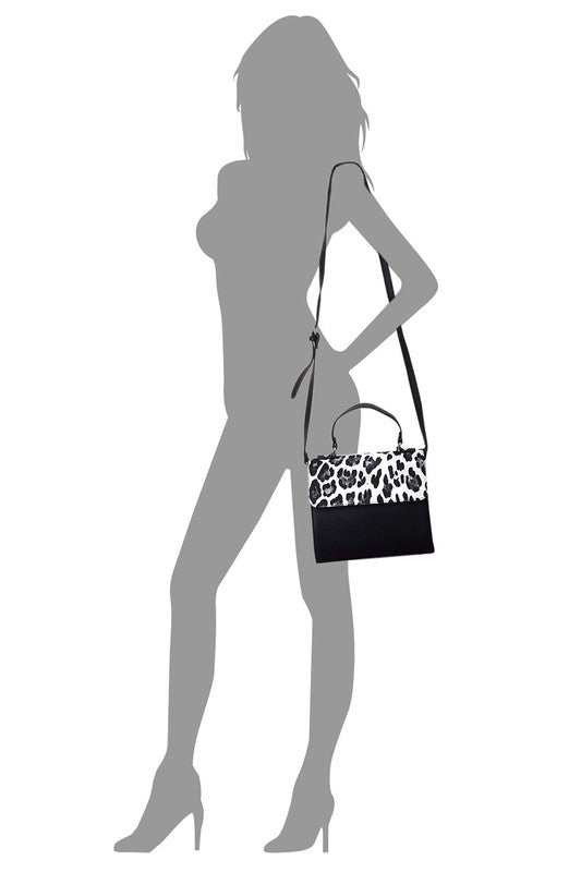 Colorblock Top Handle Satchel - Body By J'ne