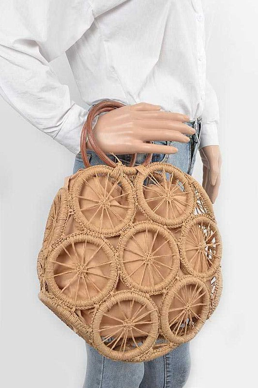 Weaved Cording Summer Clutch - Body By J'ne