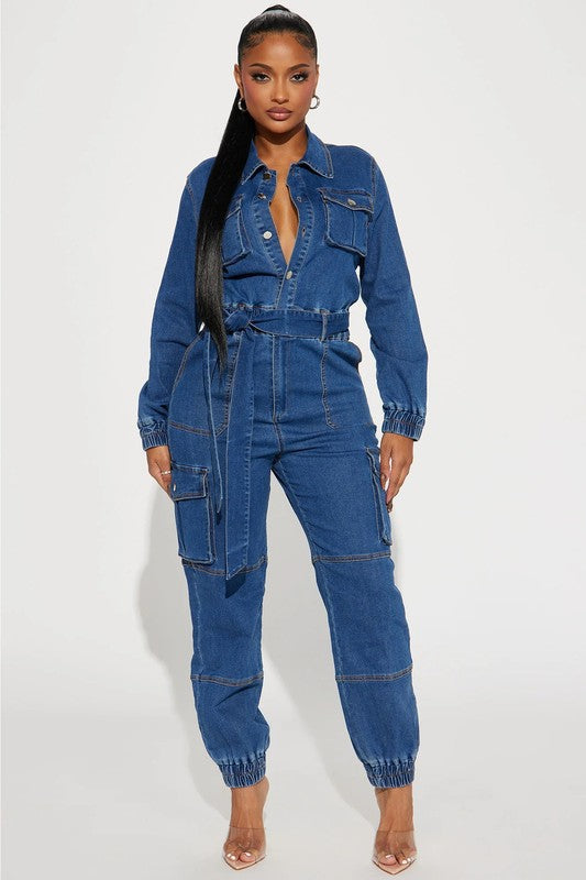 FULLY CONVINCED JUMPSUIT - Body By J'ne