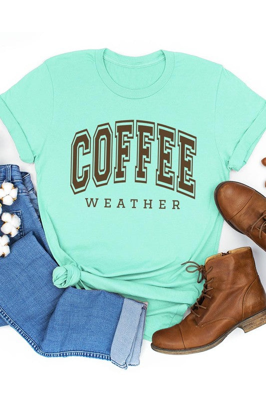 Coffee Weather Graphic Tee - Body By J'ne