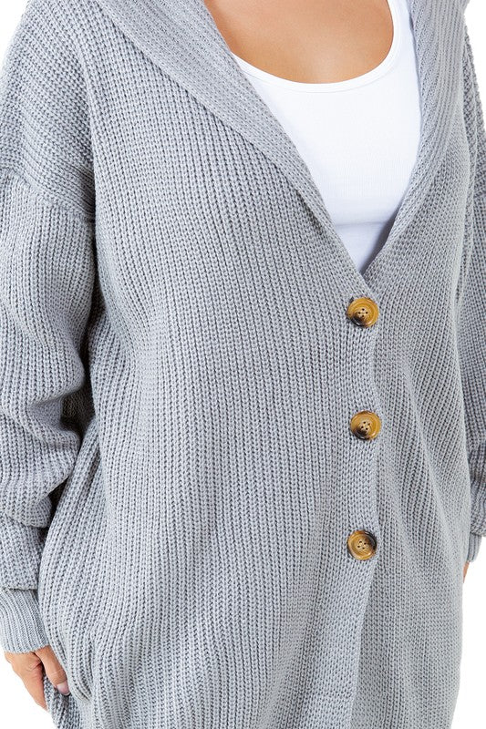 SABLE SWEATER CARDIGAN - Body By J'ne