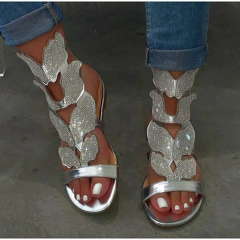 Flat Butterfly Sandals - Body By J'ne