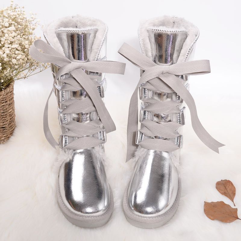 Beckham Faux Fur Snow Boots - Body By J'ne