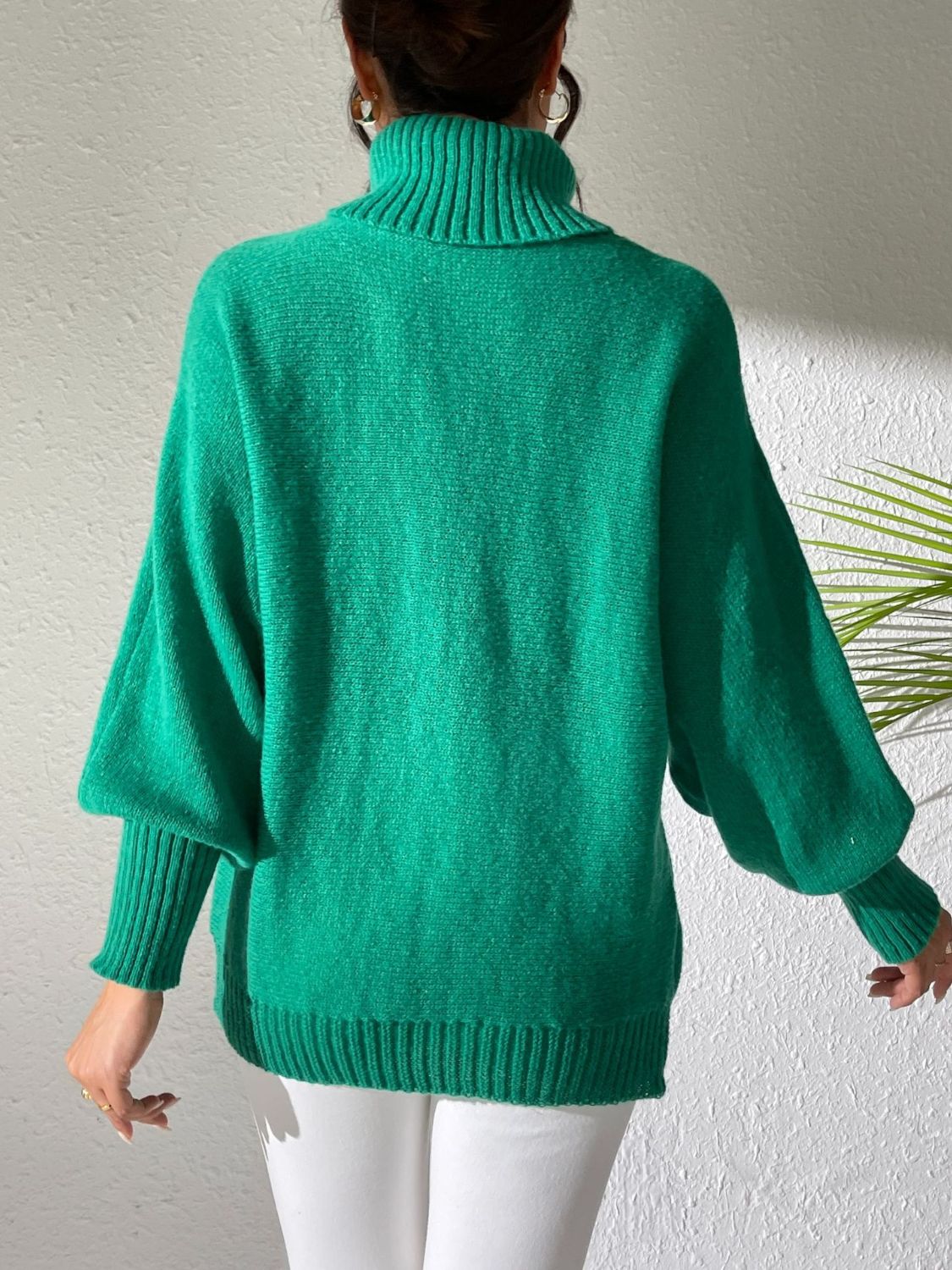 Turtleneck Long Sleeve Sweater - Body By J'ne