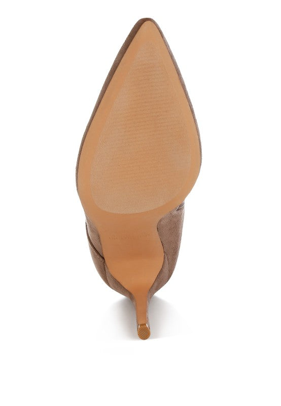 Agmati Lace Up Stiletto Boots - Body By J'ne