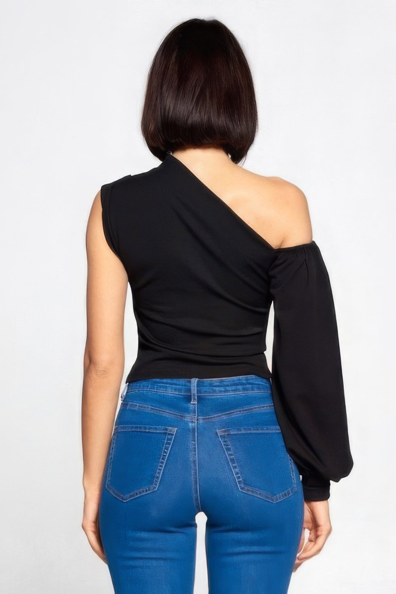 Ladies One-shoulder Top - Body By J'ne