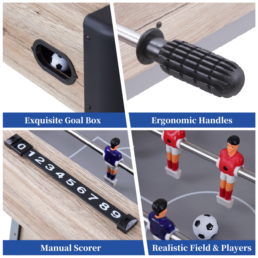 48 Inch Full Size Foosball Table For Kids And Adults - Body By J'ne