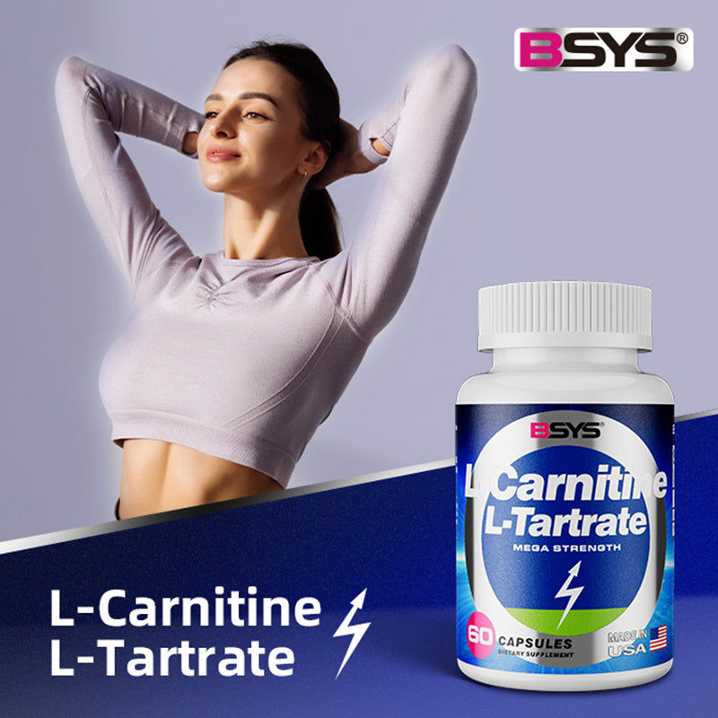 BSYS L-Carnitine L-Tartrate 60's - Body By J'ne