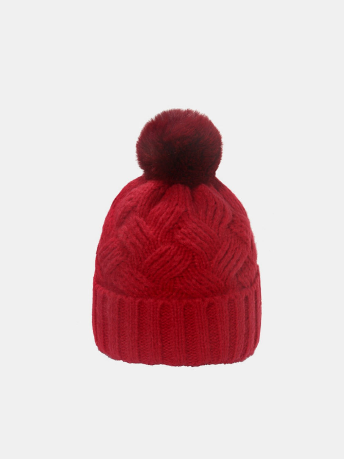 Roll Rim Cable-Knit Hat - Body By J'ne