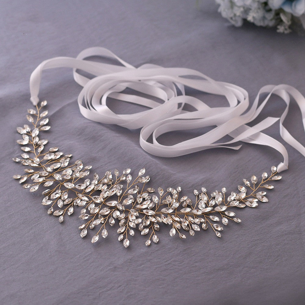 Luxury Rhinestone Girdle Belt - Body By J'ne