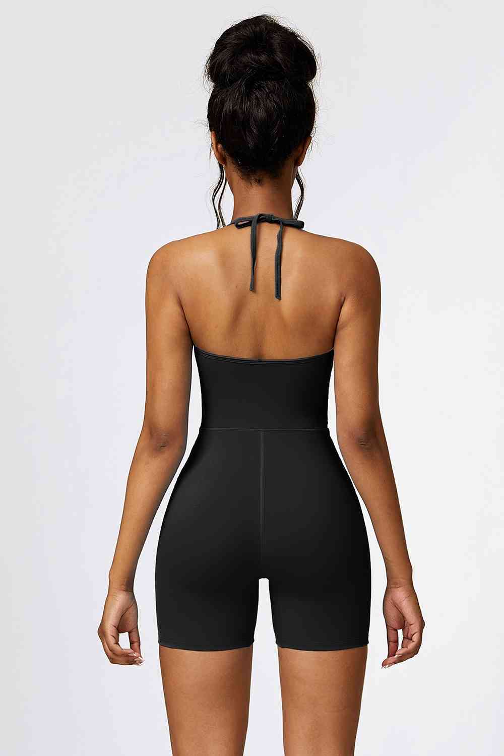 Halter Neck Sports Romper - Body By J'ne