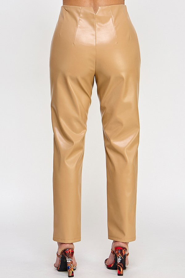 Faux Leather Pants - Body By J'ne