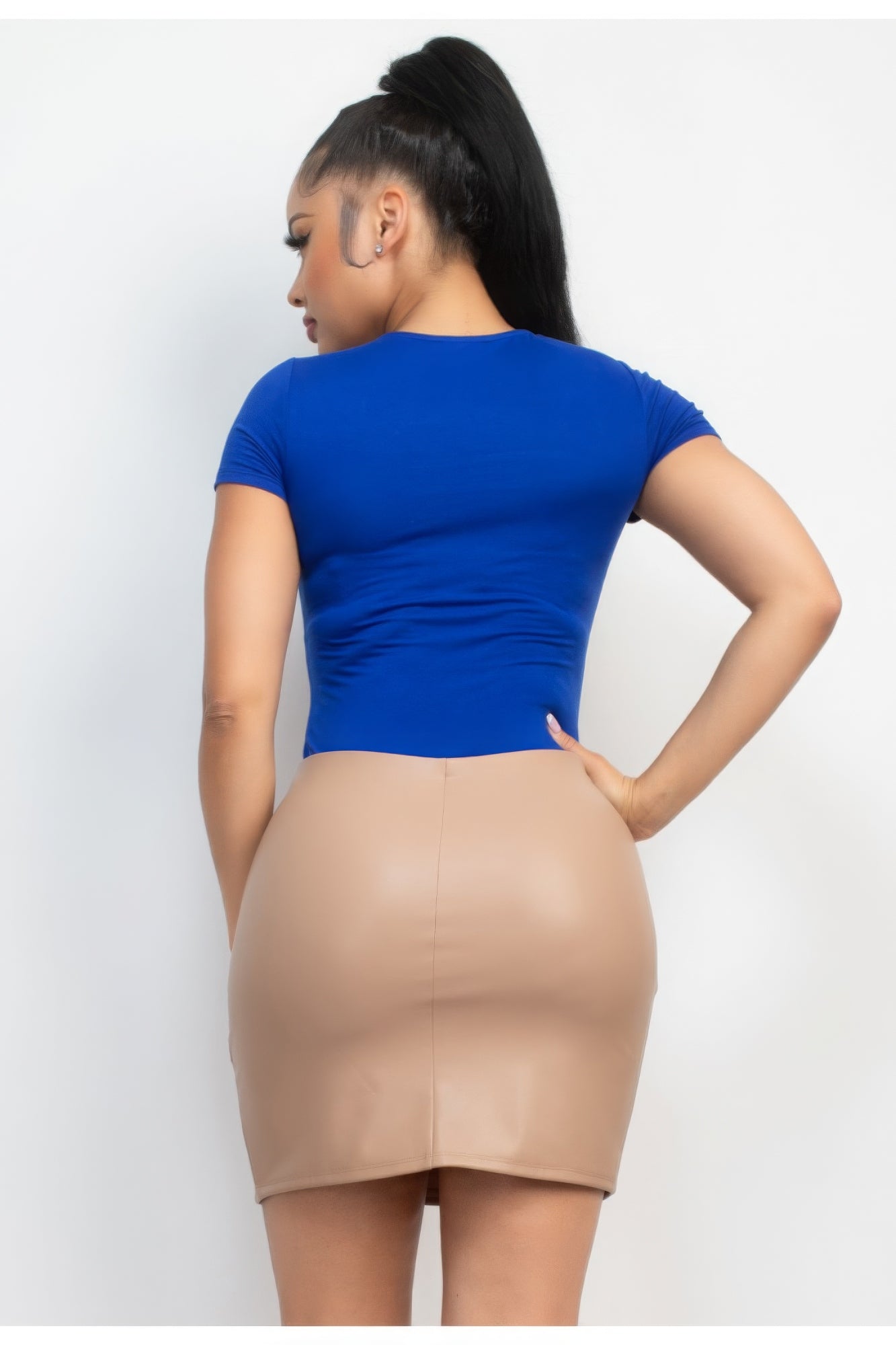 Cut-out Double Layer Top - Body By J'ne