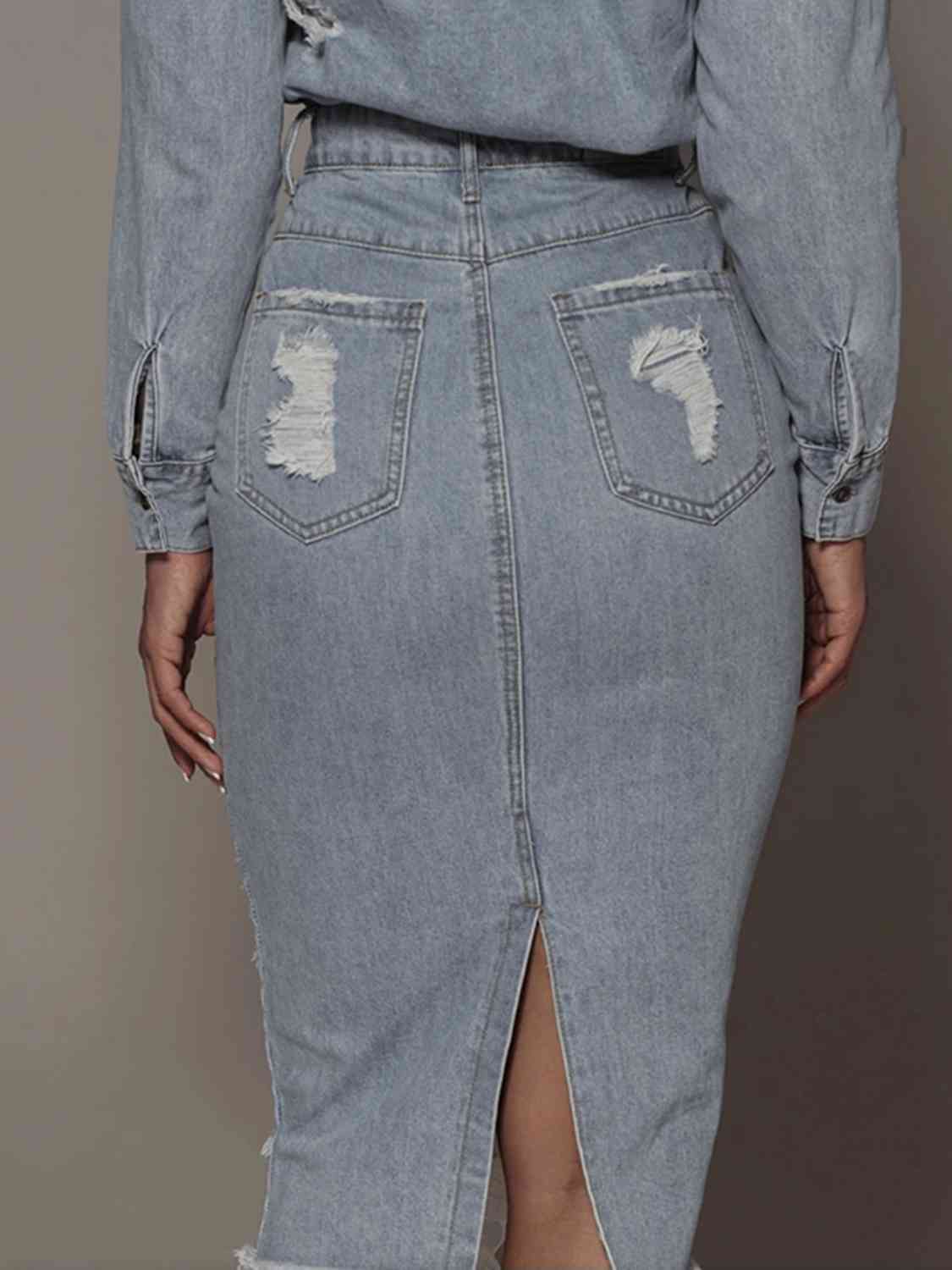 Cool Energy Denim Skirt - Body By J'ne
