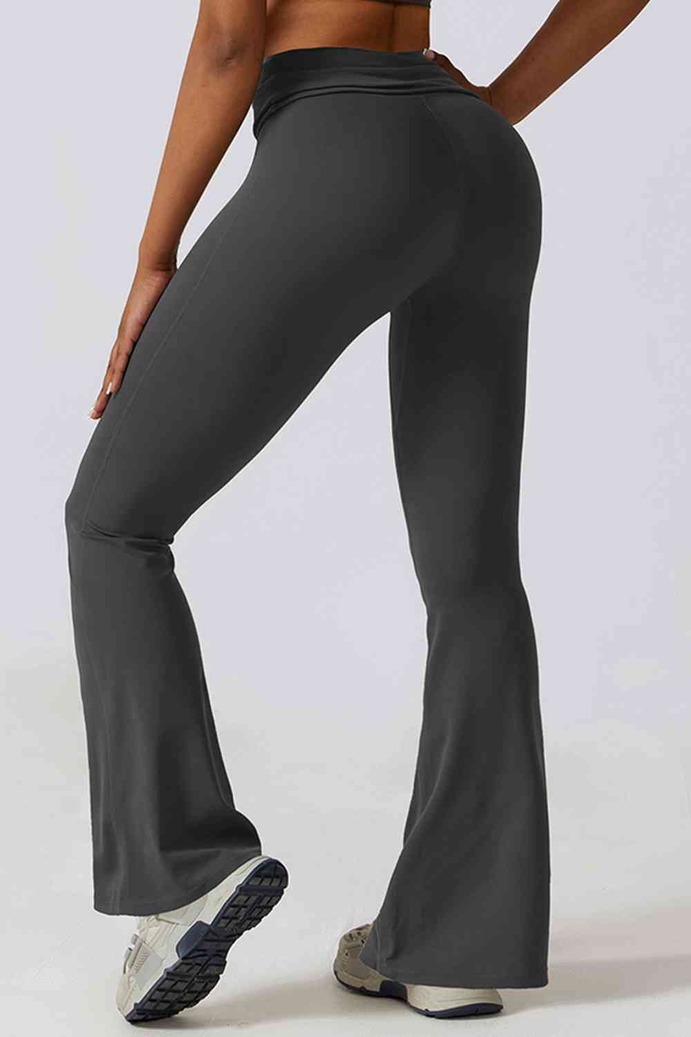 Halter Neck Flare Sport Jumpsuit - Body By J'ne