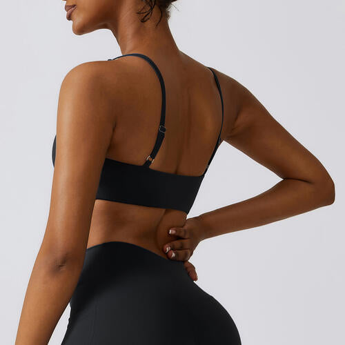 Spaghetti Strap Sport Bra - Body By J'ne