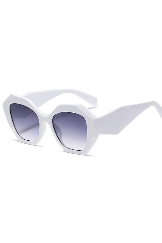 Shine On White Sunglasses - Body By J'ne