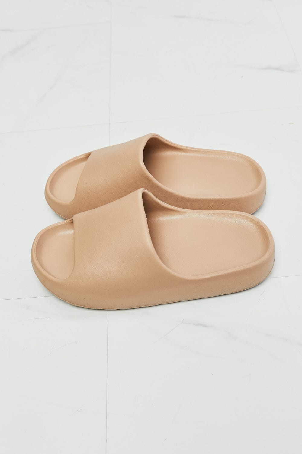 In My Comfort Zone Slides in Beige - Body By J'ne