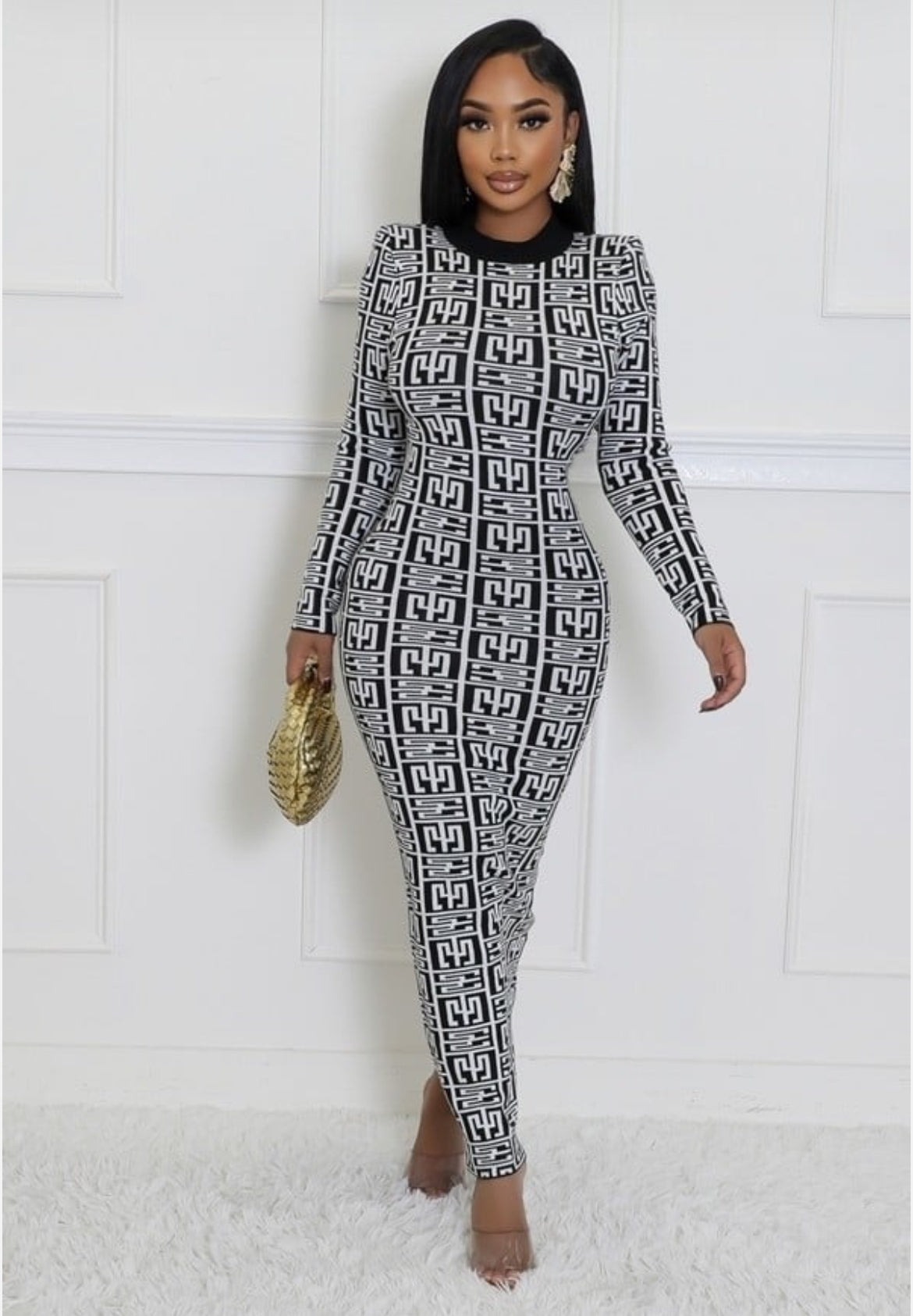 Curve Embrace Stretch Dress - Body By J'ne