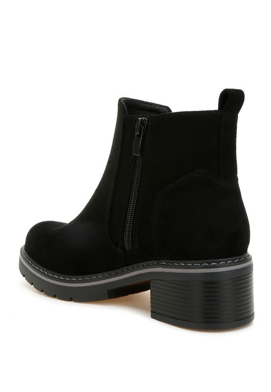 Tigris Microfiber Zipper Boots - Body By J'ne