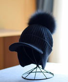 Women's Knitted Earlap Woolen Hat