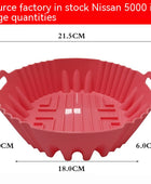 Air Fryer Silicone Food Grade Baking Tray - Body By J'ne