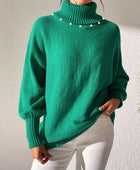 Turtleneck Long Sleeve Sweater