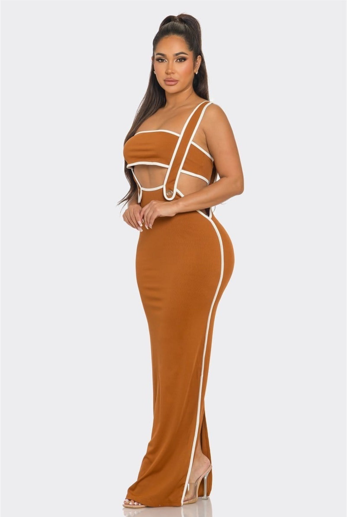 TUBE TOP AND SUSPENDER SET - Body By J'ne