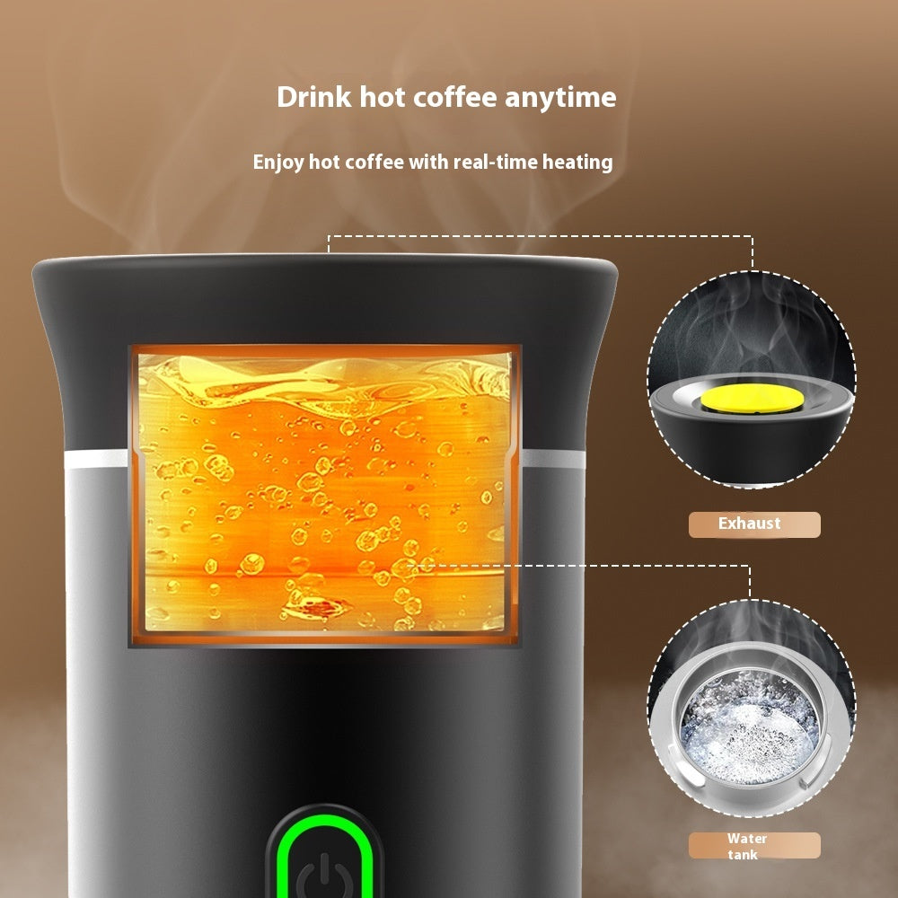 PORTABLE ESPRESSO/COFFEE MACHINE FOR TRAVEL/CAMPING/OFFICE - Body By J'ne