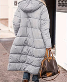 Plus Size Zip Up Sherpa Hooded Coat