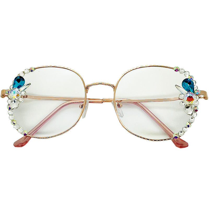 Razzle Dazzle Rhinestone Anti-blue Light Glasses - Body By J'ne