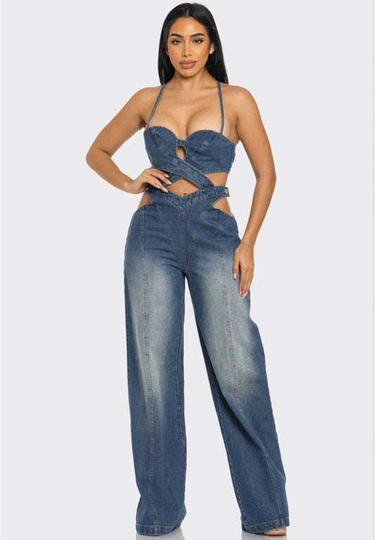 Daring Cutout Jumpsuit - Body By J'ne