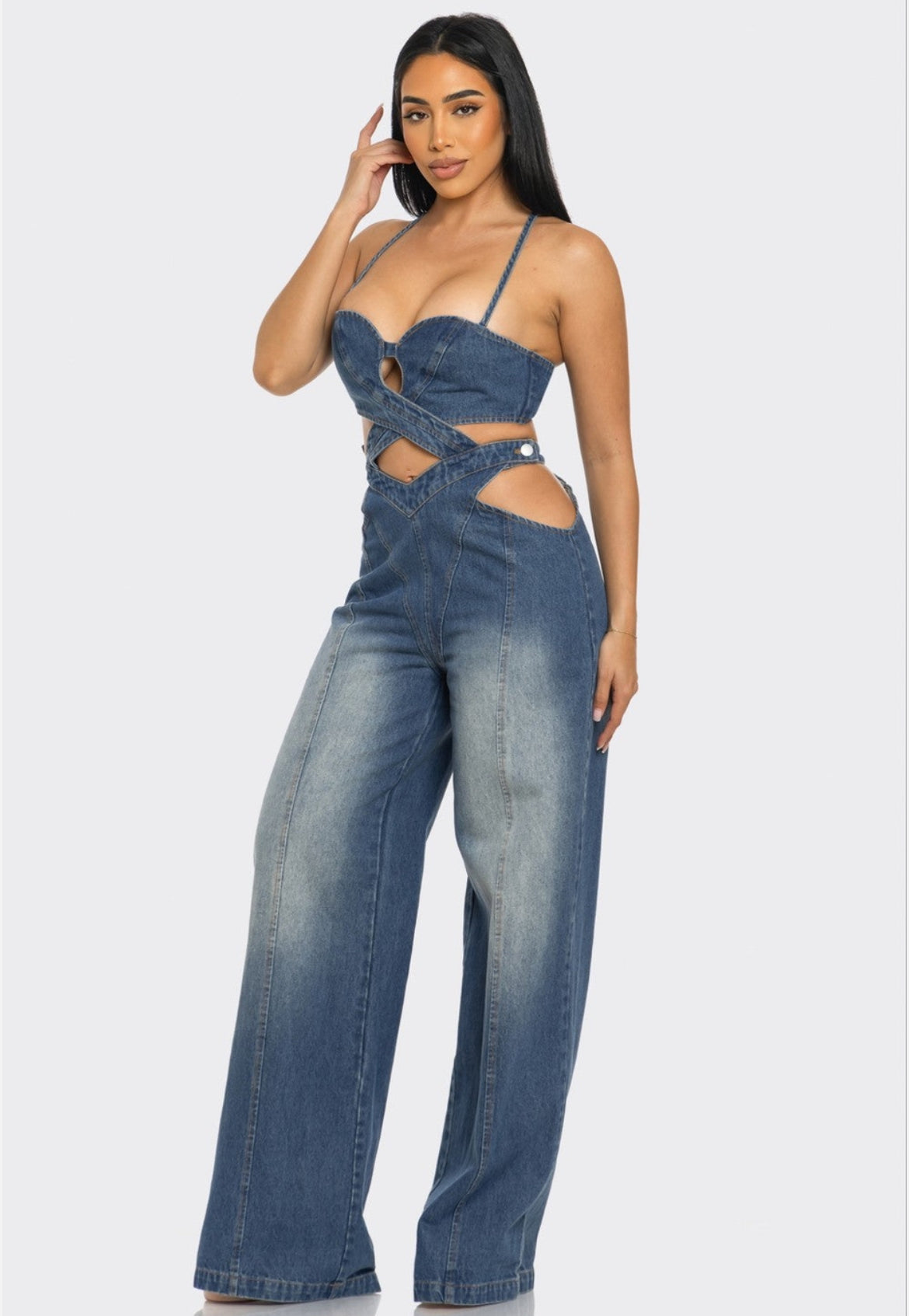 Daring Cutout Jumpsuit - Body By J'ne
