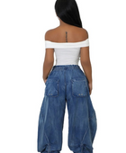 CHRISTA HAREM STYLE DENIM PANTS