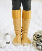 Knee High Knitted Lounge Socks