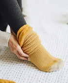 Knee High Knitted Lounge Socks