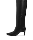 Syringa Kitten Heel Long Boots