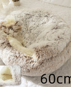 2 In 1 Dog And Cat Plush Bed - Body By J'ne