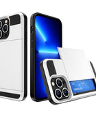 Suitable For IPhone14 Max Slide Card Phone Case