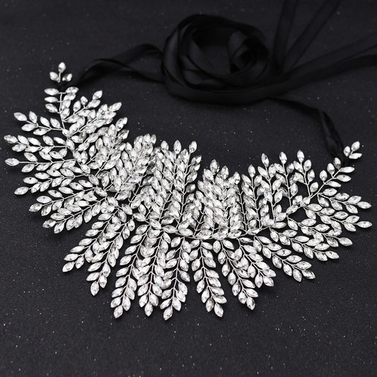 Handmade Waist Seal Belt Rhinestone