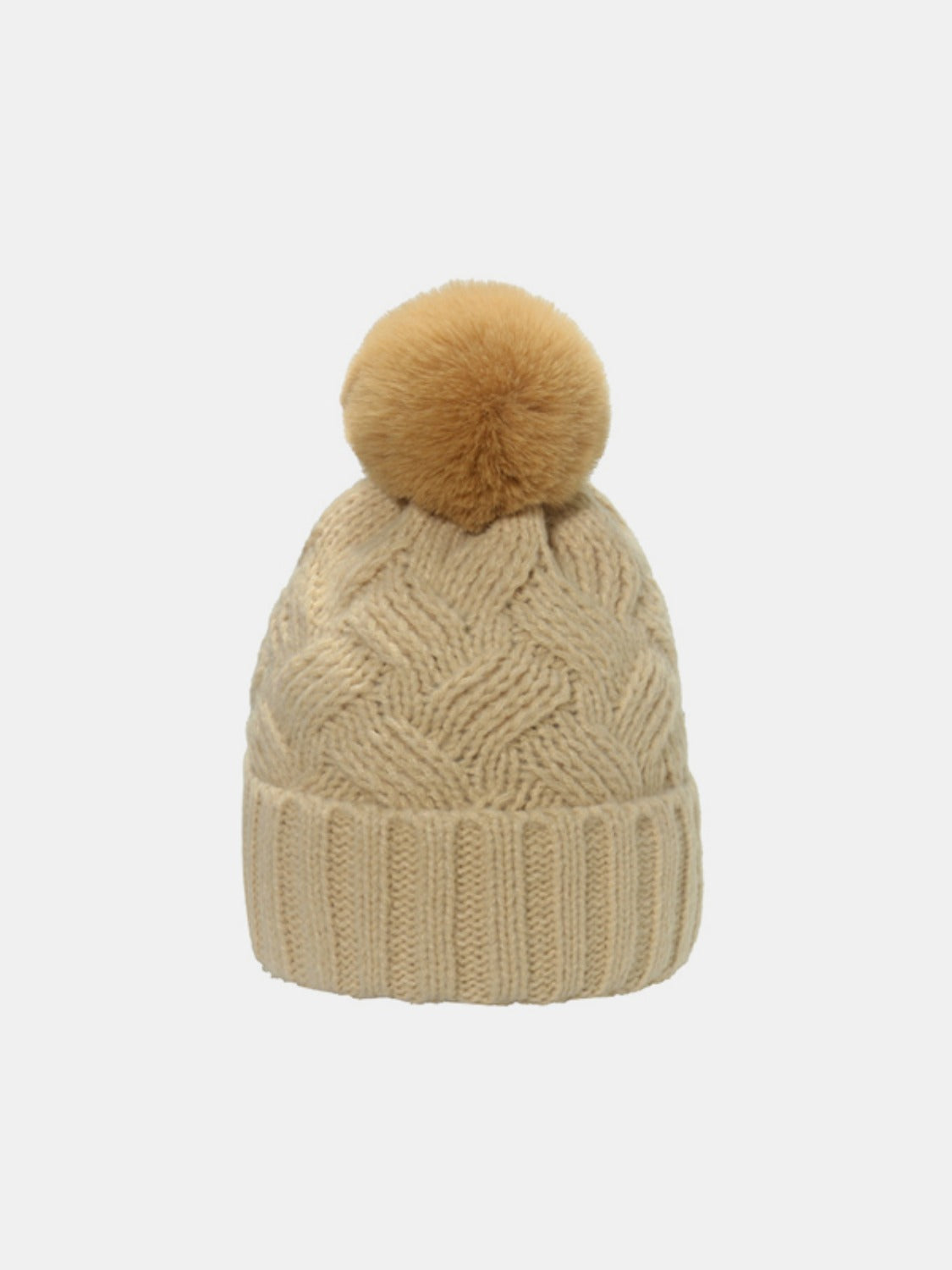 Roll Rim Cable-Knit Hat - Body By J'ne