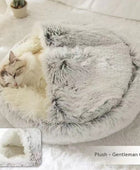 2 In 1 Dog And Cat Plush Bed - Body By J'ne