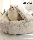 2 In 1 Dog And Cat Plush Bed - Body By J'ne