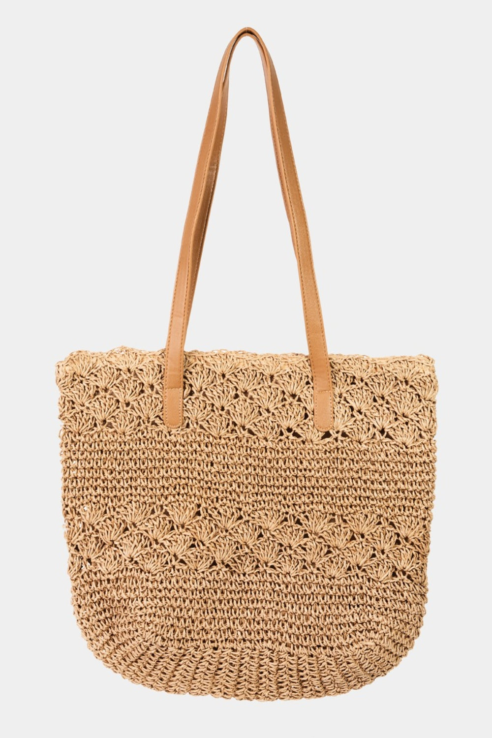 Fame Straw Braided Tote Bag - Body By J'ne