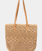 Fame Straw Braided Tote Bag - Body By J'ne